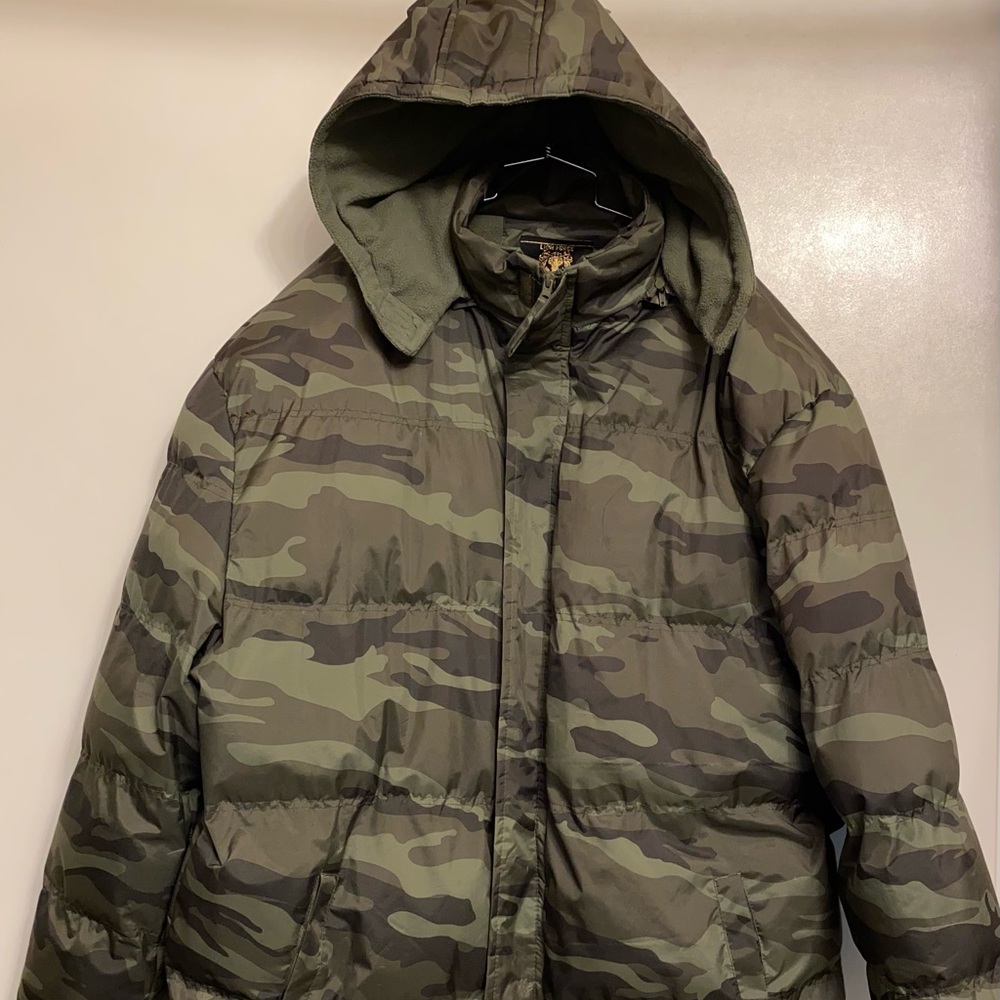 Lion Force Camouflage Hooded Hunting Jacket